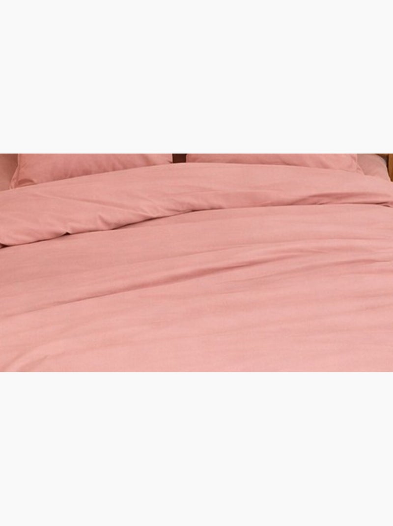 Juego de cama de percal Rosa - Kiabi