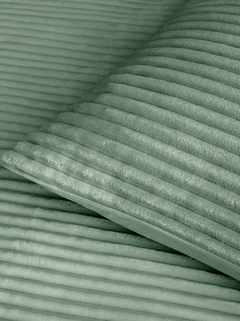 Juego de cama de poliéster flanelle douceur d'intérieur Verde - Kiabi