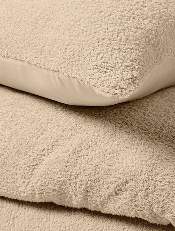 Juego de cama de rizo liso