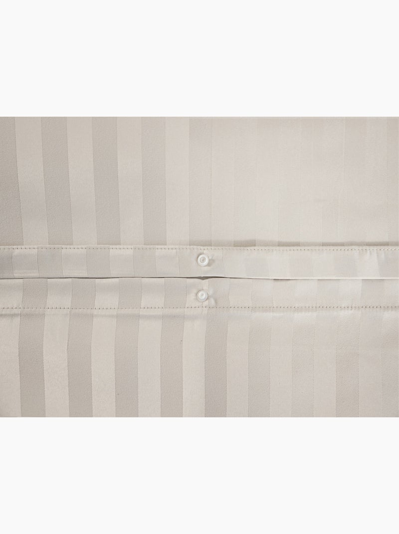 Juego de cama de satén Beige - Kiabi