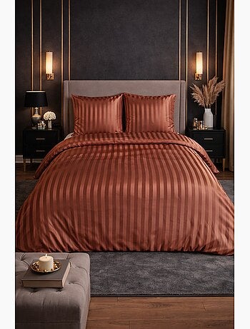 Juego de cama de satén