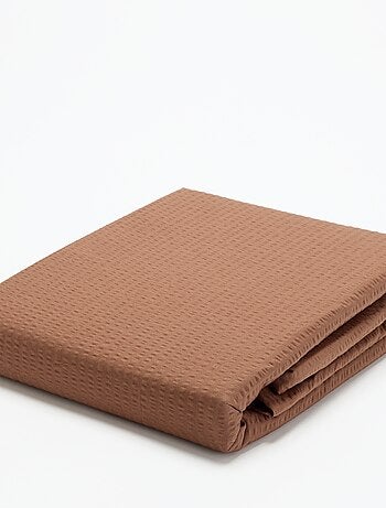 Juego de cama de seersucker para 2 personas 240 x 220 cm