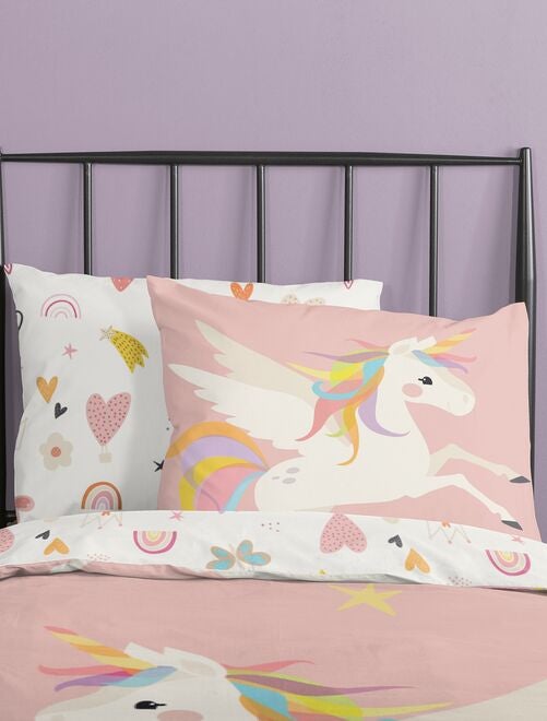 Juego de cama de 'unicornio' - Individual - Kiabi