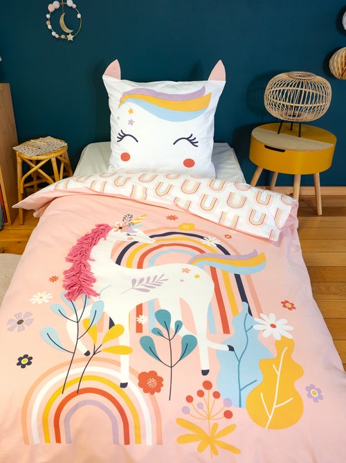 Juego de cama de unicornio - Individual - Kiabi