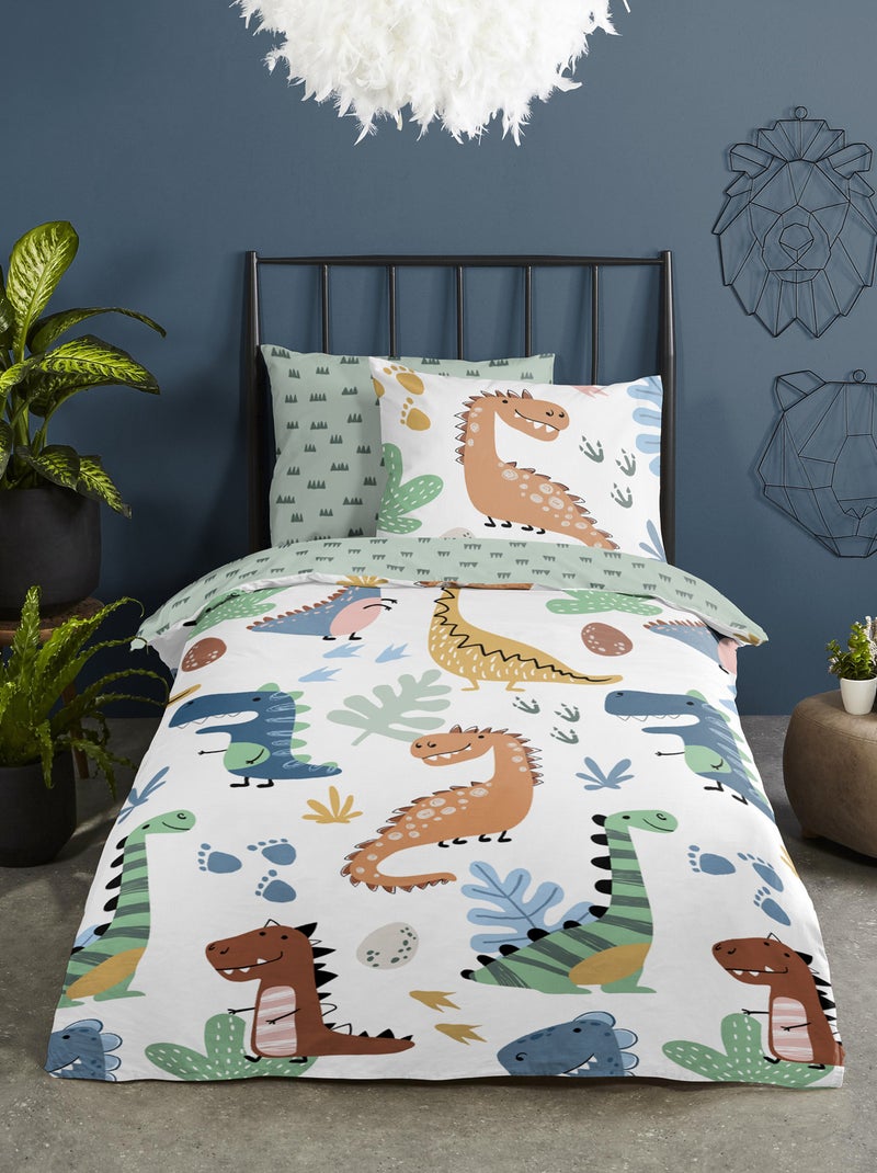Juego de cama 'Dinosaurios' - Individual BEIGE - Kiabi
