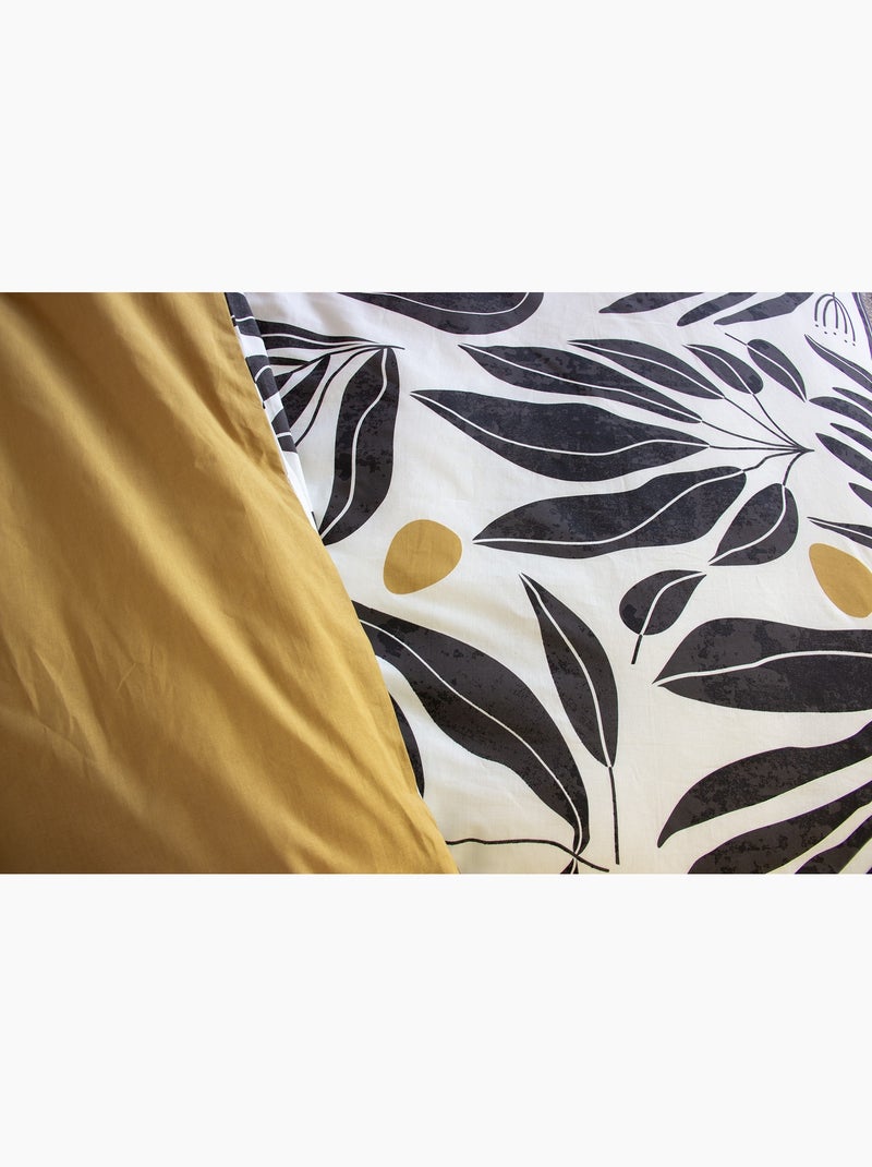 Juego de cama Diseño Gráfico Negro - Kiabi