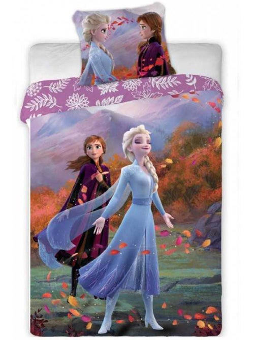 Juego de cama disney frozen 140x200 cm - funda nórdica infantil - Kiabi Juego de cama disney frozen 140x200 cm - funda nórdica infantil - Kiabi