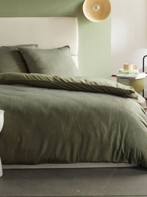 Juego de cama doble - estampado de cebras - Kiabi