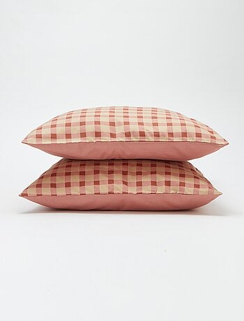 Juego de cama doble (260 x 240 cm) de algodón - Kiabi Home