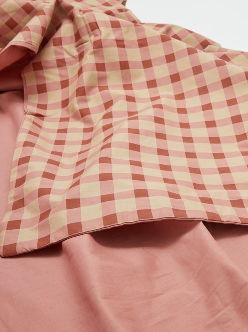 Juego de cama doble (260 x 240 cm) de algodón - Kiabi Home - Kiabi