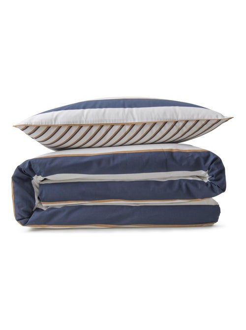 Juego de cama doble a rayas reversible - Kiabi Juego de cama doble a rayas reversible - Kiabi