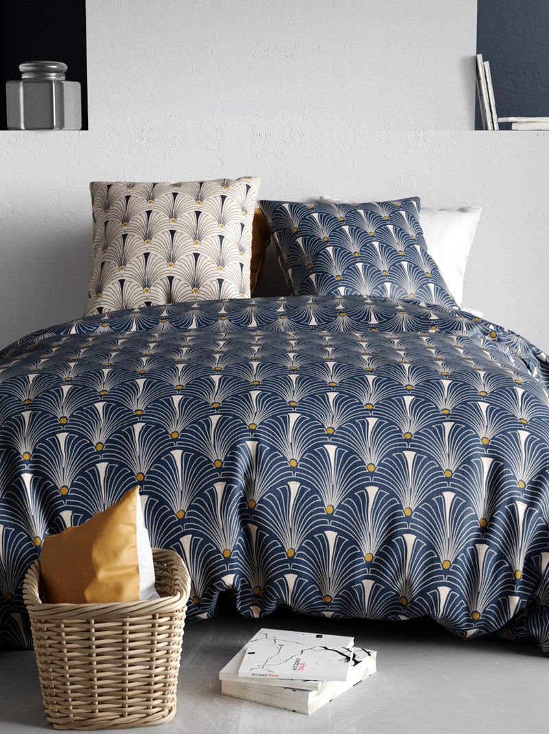 Juego de cama doble AZUL - Kiabi