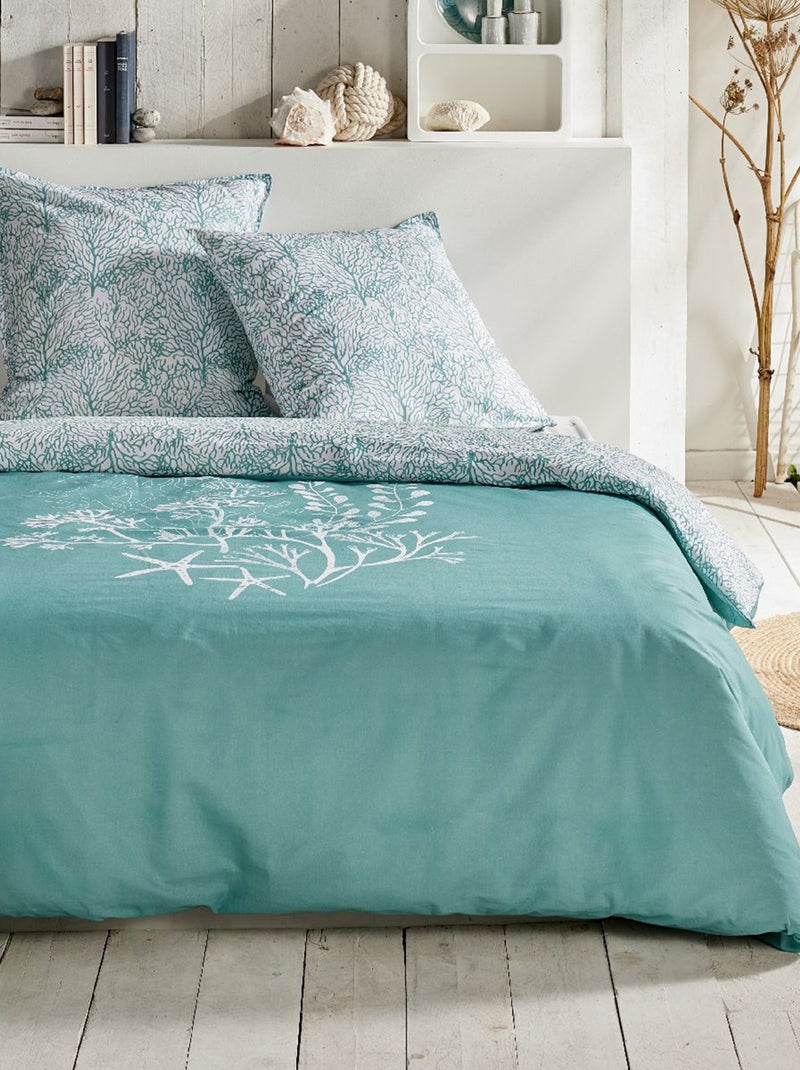 Juego de cama doble Azul - Kiabi