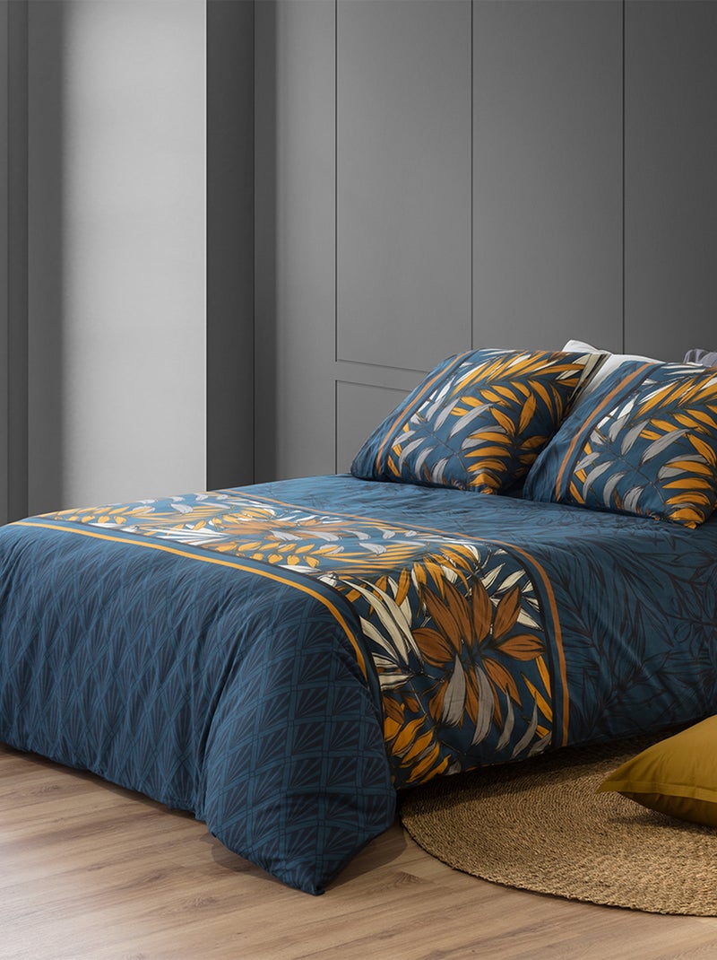 Juego de cama doble azul - Kiabi