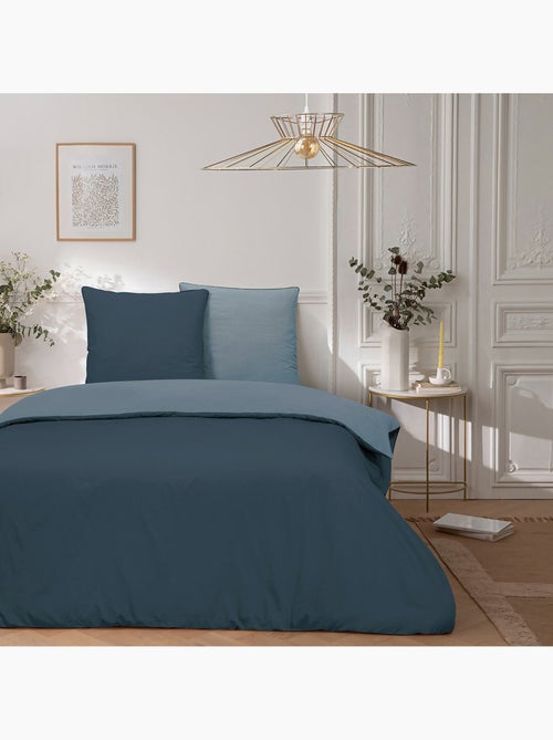 Juego de cama doble bicolor - Kiabi