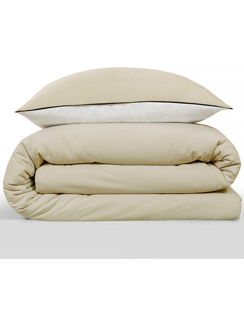 Juego de cama doble bicolor - Kiabi