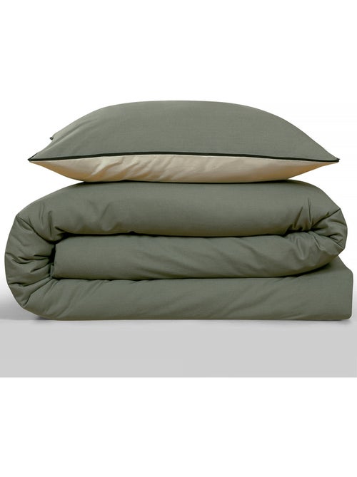Juego de cama doble bicolor - Kiabi Juego de cama doble bicolor - Kiabi
