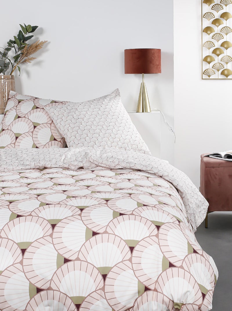 Juego de cama doble blanco - Kiabi