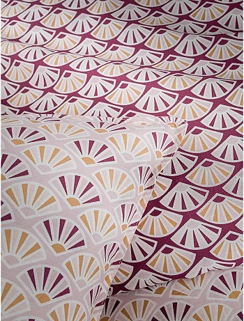 Juego de cama doble con micromotivos - Kiabi