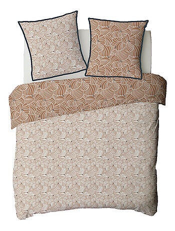 Juego de cama doble de algodón con estampado floral