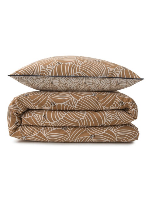 Juego de cama doble de algodón con estampado floral - Kiabi Juego de cama doble de algodón con estampado floral - Kiabi