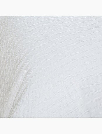 Juego de cama doble de seersucker