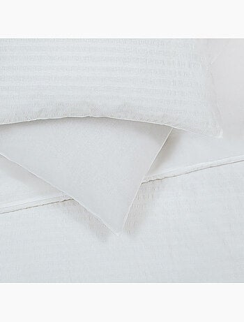 Juego de cama doble de seersucker