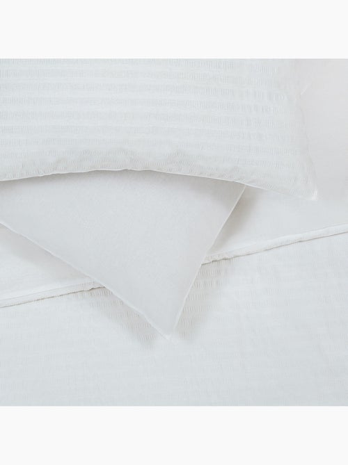 Juego de cama doble de seersucker - Kiabi