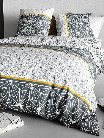 Juego de cama doble estampado