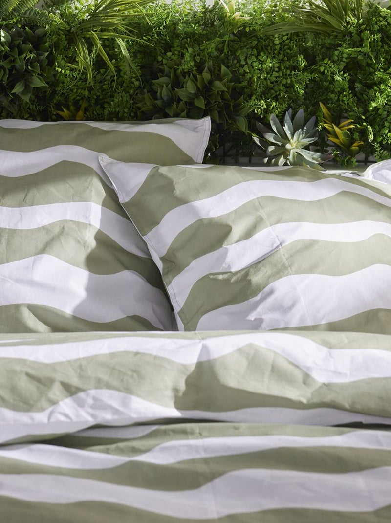 Juego de cama doble GRIS - Kiabi