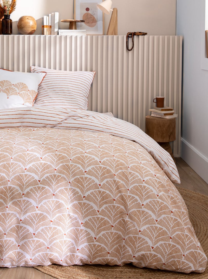 Juego de cama doble reversible MARRON - Kiabi