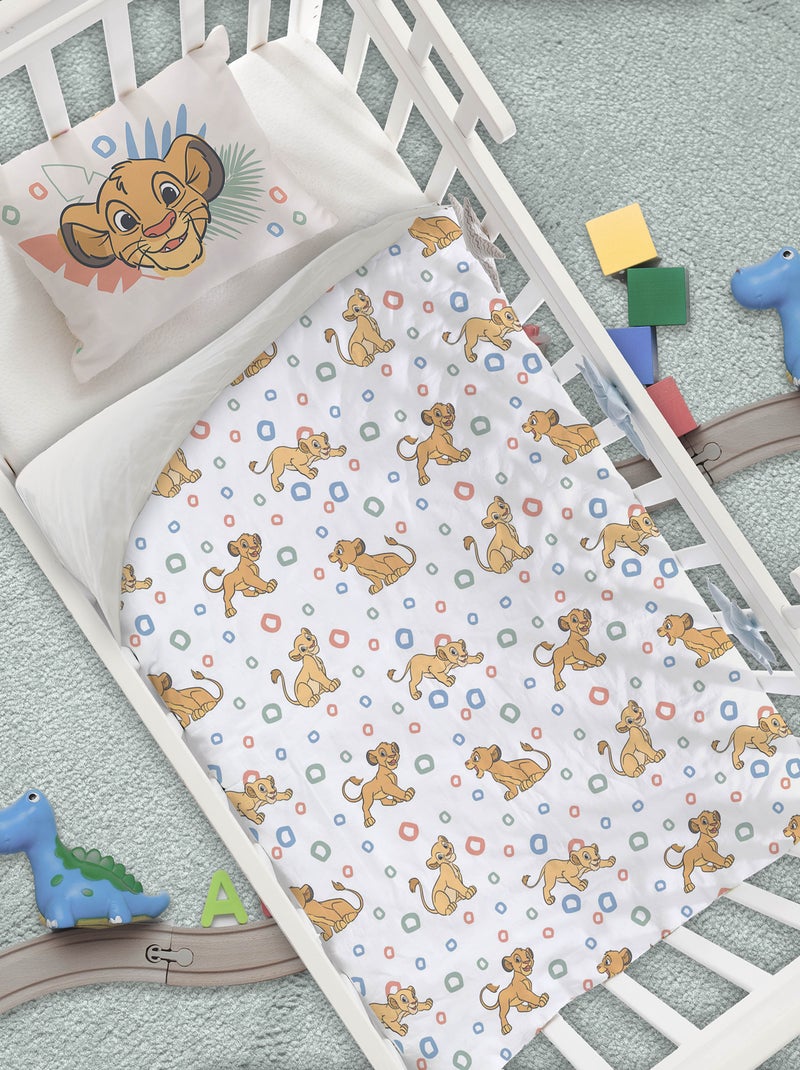 Juego de cama 'El Rey León' - Individual beige - Kiabi