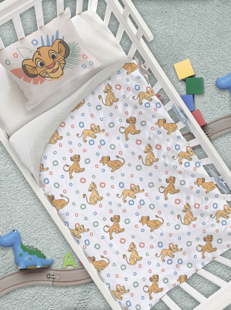 Juego de cama 'El Rey León' - Individual beige - Kiabi