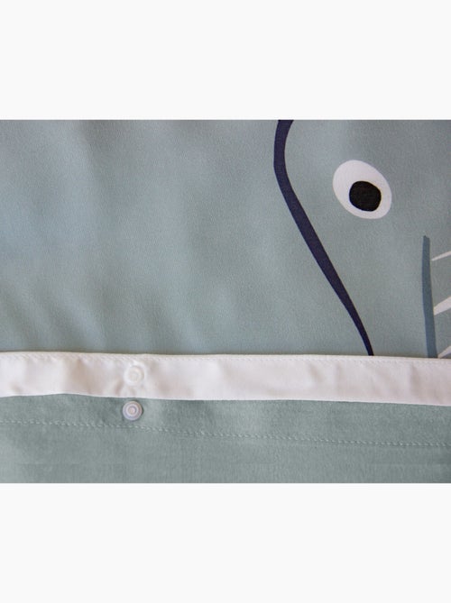 Juego de cama ELEPH Microfibra, Gris, 140x200 cm - Kiabi Juego de cama ELEPH Microfibra, Gris, 140x200 cm - Kiabi