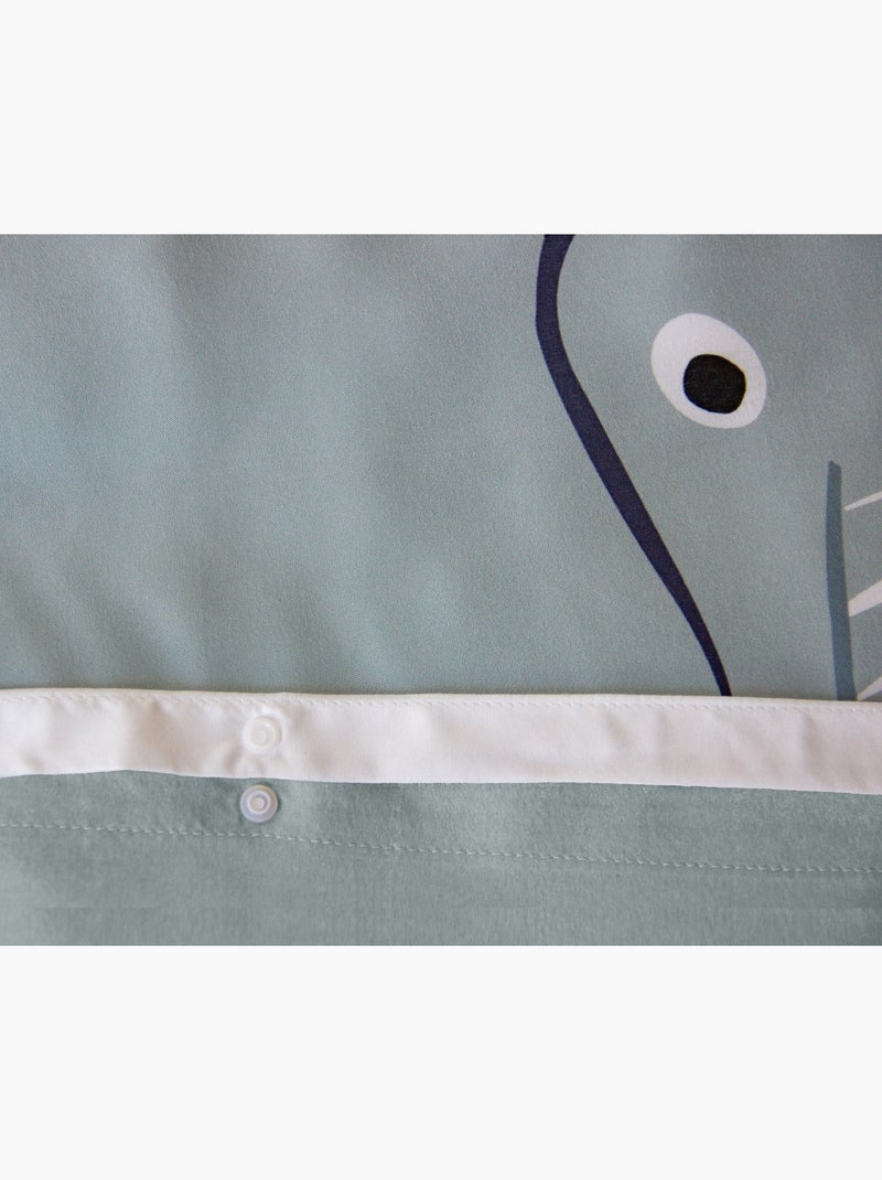 Juego de cama ELEPH Microfibra, Gris, 140x200 cm Gris - Kiabi
