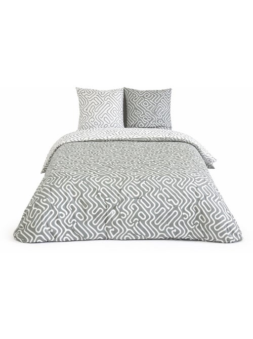 Juego de cama Espíritu Zen Reversible - Kiabi Juego de cama Espíritu Zen Reversible - Kiabi