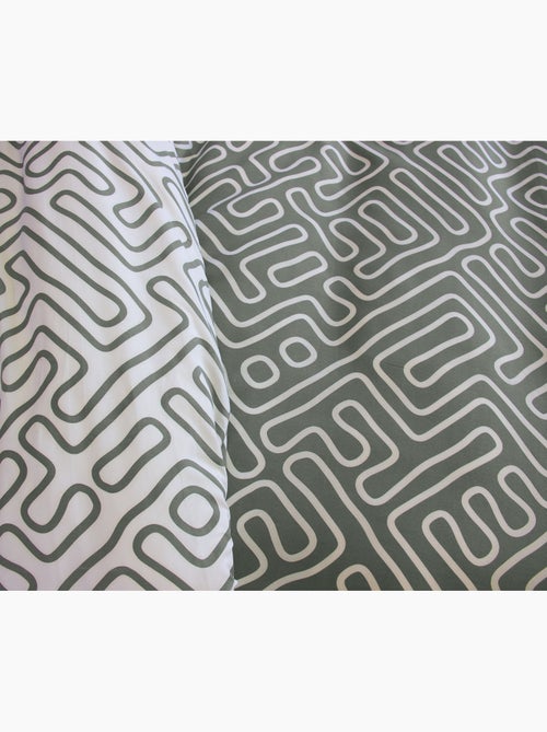 Juego de cama Espíritu Zen Reversible - Kiabi Juego de cama Espíritu Zen Reversible - Kiabi