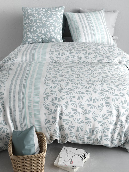 Juego de cama estampado - 2 personas - Kiabi