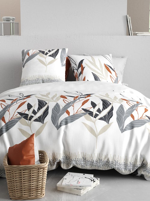 Juego de cama estampado - 2 personas - Kiabi