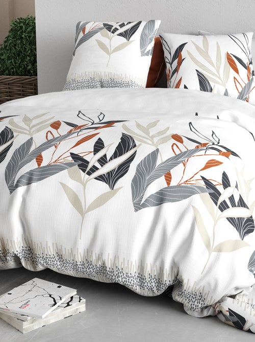 Juego de cama estampado - 2 personas - Kiabi