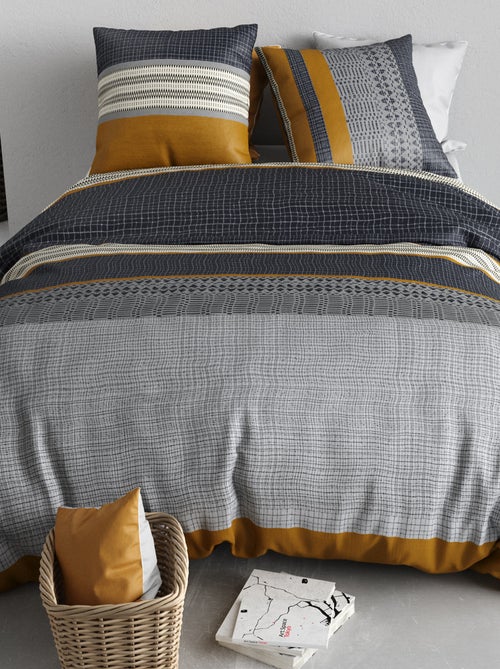 Juego de cama estampado - 2 personas - Kiabi