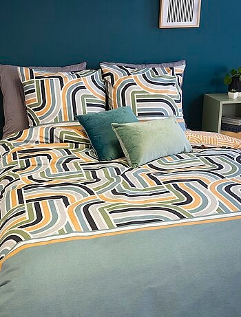 Juego de cama estampado - 240x220 cm - 2 personas