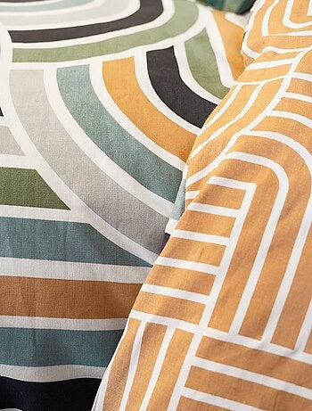 Juego de cama estampado - 240x220 cm - 2 personas