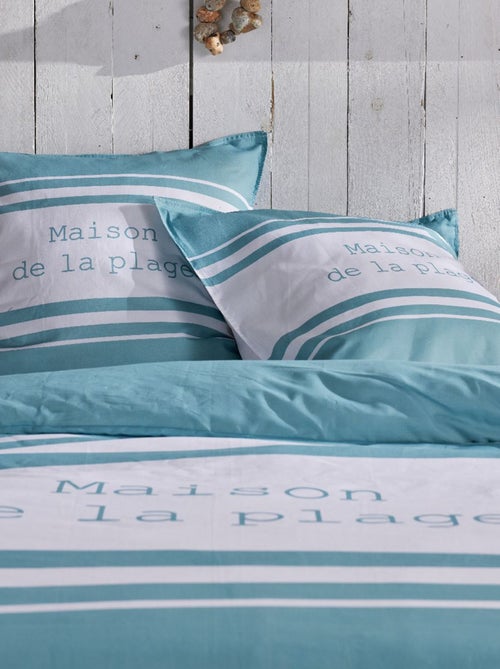Juego de cama estampado - Doble - Kiabi