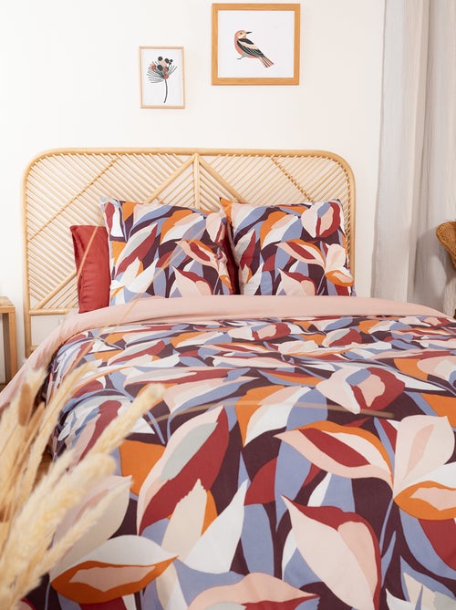 Juego de cama estampado - Doble - Kiabi