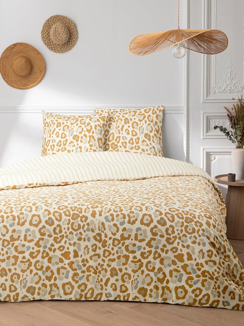 Juego de cama estampado - Doble - Kiabi