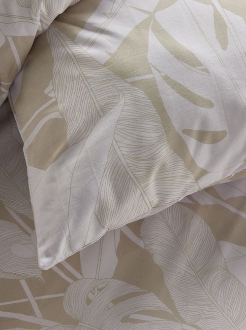 Juego de cama estampado - Doble - Kiabi