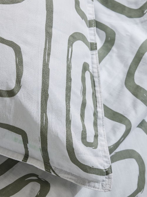 Juego de cama estampado - Doble - Kiabi