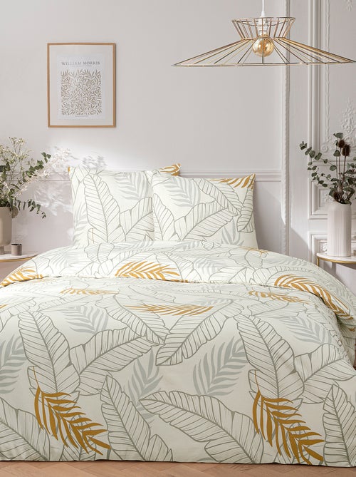 Juego de cama estampado - Doble - Kiabi