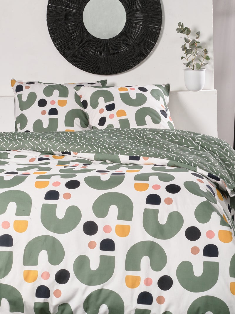 Juego de cama estampado - Doble caqui estampado - Kiabi